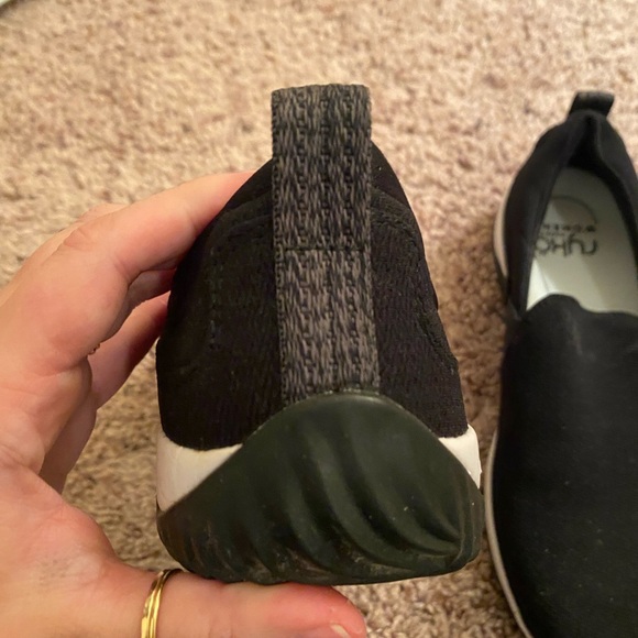 Women's Black Slip-On Shoes - Picture 4 of 7